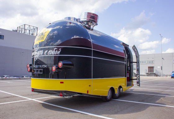 Примеры использования – Eaty Prime мобильная кухня и склад на SL-7V и SL-5