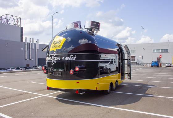 Примеры использования – Eaty Prime мобильная кухня и склад на SL-7V и SL-5