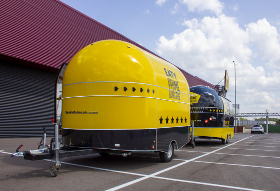 Примеры использования – Eaty Prime мобильная кухня и склад на SL-7V и SL-5