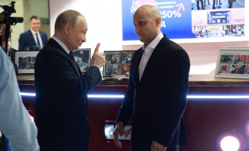 встреча Президента России и учредителя компании МОБИТРАК - фото - 1